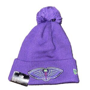 New Orleans Pelicans New Era 2024-2025 City Edition Knit Pom Beanie Hat OSFM NWT